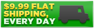 $9.99 Flat Shipping, Every Day