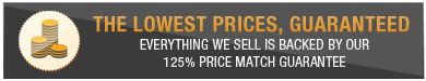 125% Price Match Guarantee