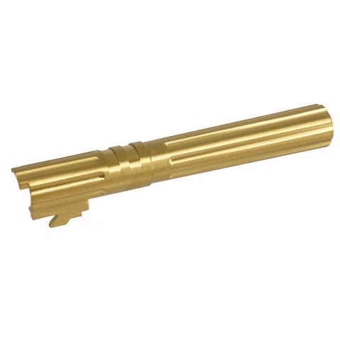 Atlas Custom Works Stainless Fluted Outer Barrel for Tokyo Marui Hi-Capa 5.1 GBB Airsoft Pistols