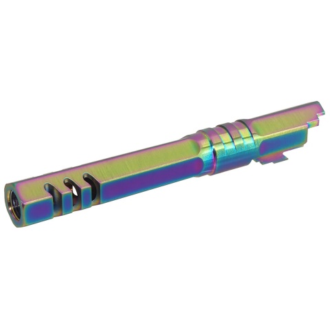 Atlas Custom Works Stainless Hexagon Outer Barrel for Tokyo Marui Hi-Capa 5.1 GBB Airsoft Pistols
