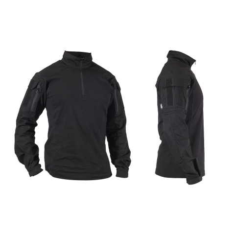 Lancer Tactical Gen4 Combat BDU Airsoft Shirt - (Black)
