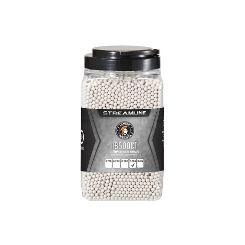 Lancer Tactical 18500 Round Streamline Competition Grade BBs - (White)