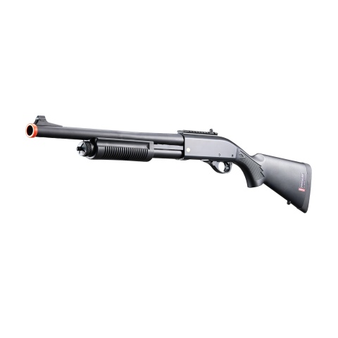 Golden Eagle M8870 3/6-Shot Pump Action CO2 Gas Airsoft Shotgun w/ Ghost Ring Iron Sights