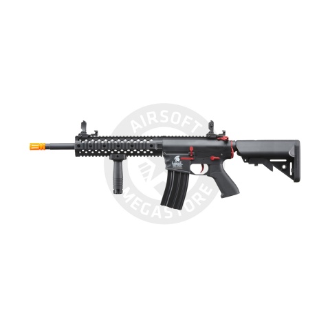 Lancer Tactical Gen 2 M4 Evo Airsoft AEG Rifle (Black & Red)(No Battery and Charger)