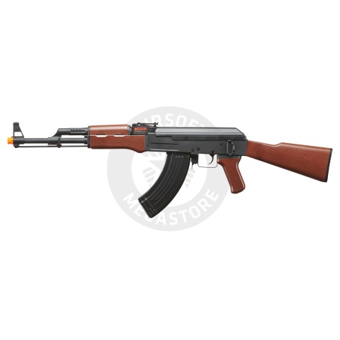 Lancer Tactical Gen 2 AEG Airsoft Rifle w/ Full Stock - (Black/Wood)