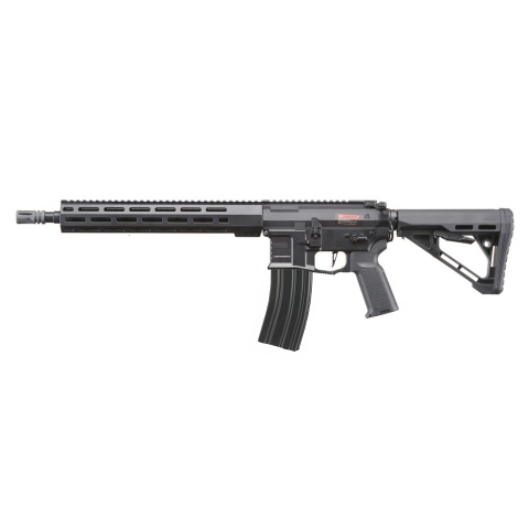 Lancer Tactical Gen 4 Predator SBR AEG w/ PTS SR Rail System & Nebula II ETU - (Black)