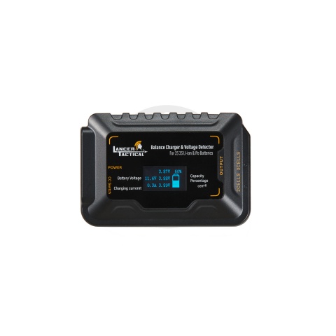 Lancer Tactical Li-Po Smart Pro Compact Balance Battery Charger - (Black)