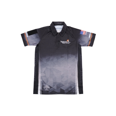 Lancer Tactical Team Staff Shirt w/ Removable Sleeves - (Black)