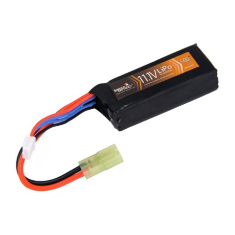 Lancer Tactical 11.1v 900mAh 30C Brick Lipo Battery