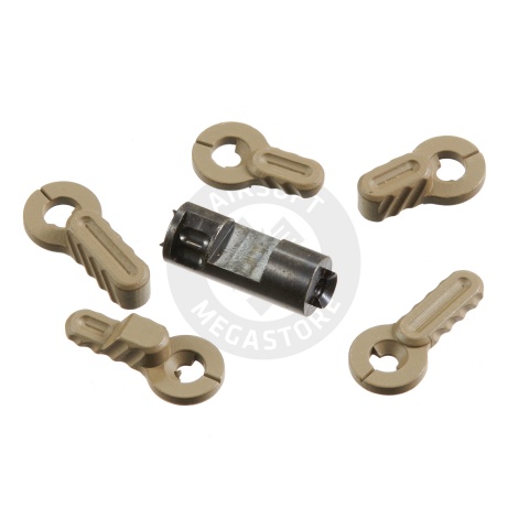 PTS Syndicate Airsoft B.A.D. Ambidextrous Safety Set - SEMI AUTO