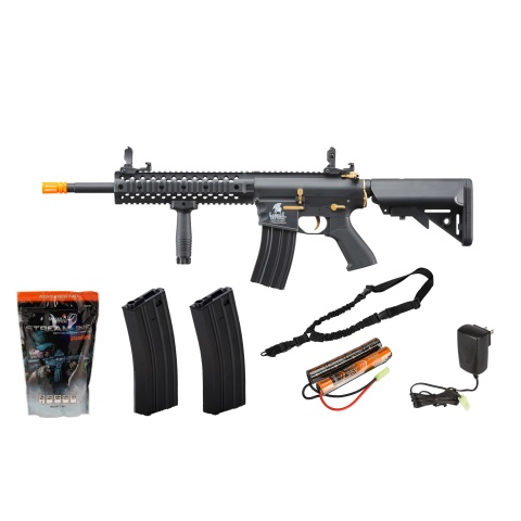 2023 Lancer Tactical LT-12BA Bundle (Color: Black/Gold)