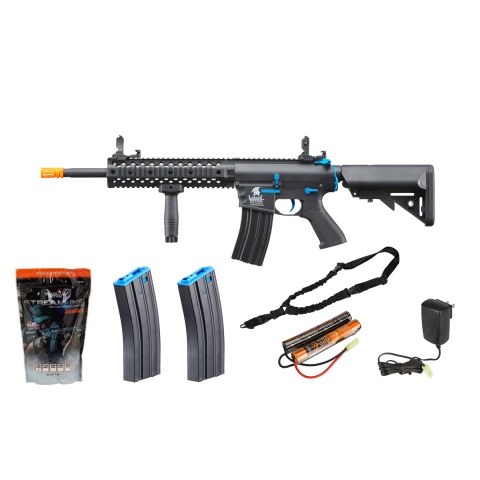 2023 Lancer Tactical LT-12BA Bundle (Color: Black/Blue)