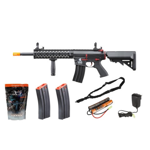 2023 Lancer Tactical LT-12BA  Bundle (Color: Black/Red)