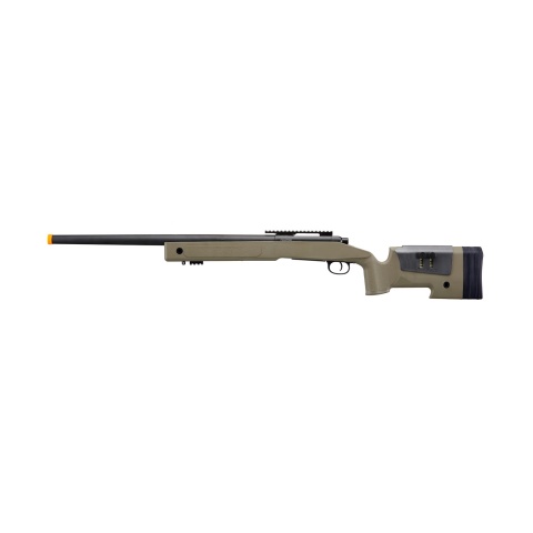 Lancer Tactical M40A3 Bolt Action Airsoft Sniper Rifle (Color: Tan)