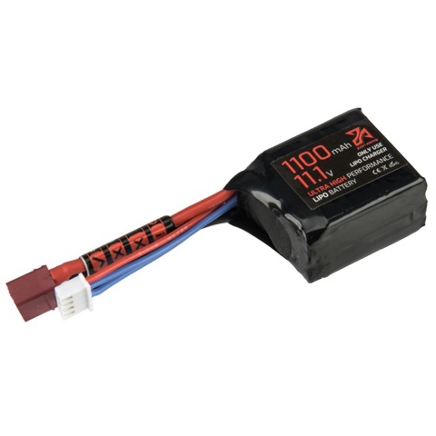 Zion Arms 11.1v 1100mAh Lithium-Ion Brick Type Battery (Deans Connector)