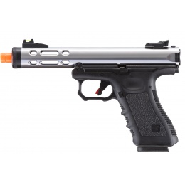 WE-Tech Galaxy G-Series Gas Blowback Airsoft Pistol (Color: Silver)