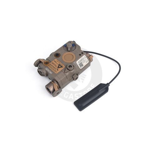 ACW LA-5 PEQ15 Flashlight/Red Laser/IR PEQ Box - Dark Earth