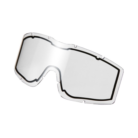 Lancer Tactical Double Pane Replacement Lens for CA-223 Goggles (Color: Clear)