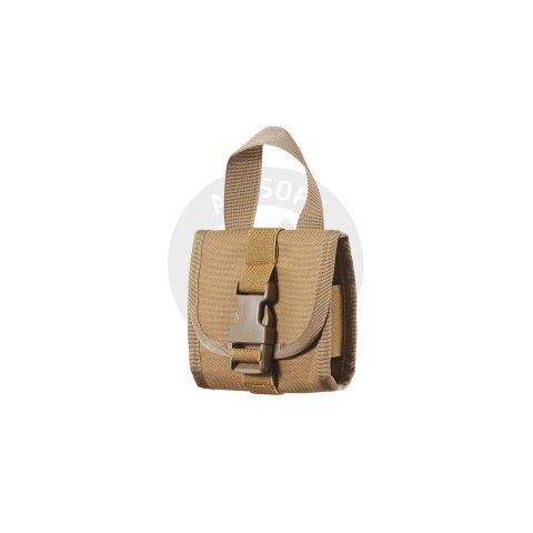 Lancer Tactical Shotgun Shell Molle Pouch - Khaki