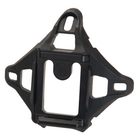 Lancer Tactical 4-Hole Helmet Shroud - BLACK