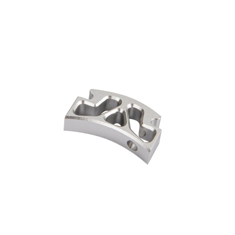 CowCow Technology Type A Modular Trigger Shoe for Tokyo Marui Hi-Capa Pistols (Silver)