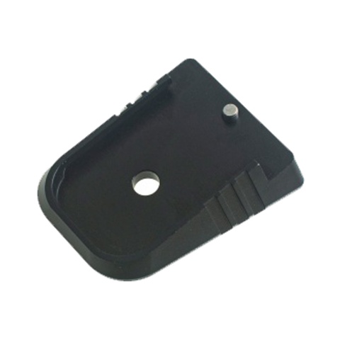 CowCow Aluminum D02 Dottact Magbase for Tokyo Marui Hi-Capa GBB Pistols (Color: Black)