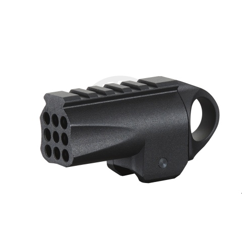 The HFC Compact Picatinny Rail Mounted Grenade Launcher - BLACK