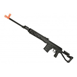 Atlas Custom Works SVD Dragunov Electric Airsoft Sniper Rifle w/ Folding Tube Stock (Color: Black)