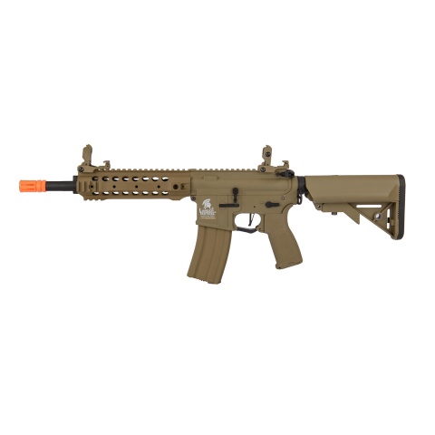 Lancer Tactical LT-24TA8-G2-E Hybrid M4 Carbine AEG Airsoft Rifle (Tan)