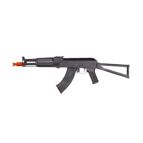 Lancer Tactical x Kalashnikov USA Licensed KR-104S Airsoft AEG Rifle with Triangle Stock (Color: Black)