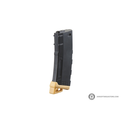 Lancer Tactical 130 Round High Speed Mid-Cap Magazine (Color: Black & Gold)