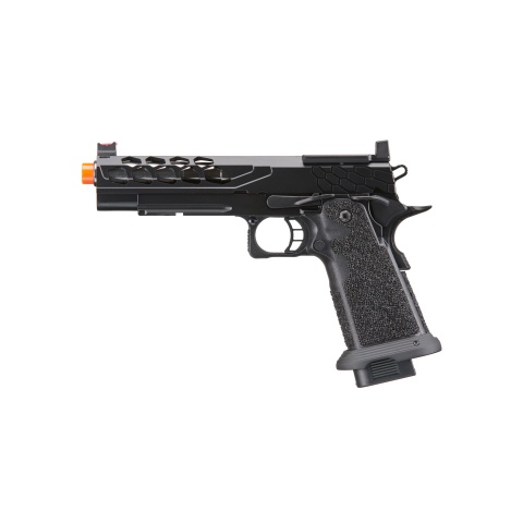 Lancer Tactical Stryk Hi-Capa 5.1 Gas Blowback Airsoft Pistol w/ Red Dot Mount - (Black)