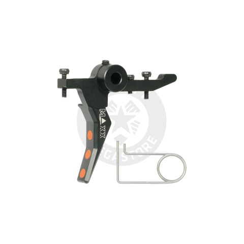Maxx Model CNC Aluminum Advanced Speed Trigger for Wolverine MTW (Style B)(Black)