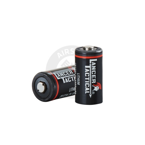 Lancer Tactical 3 Volts 1300mAh CR123A (Pack of 2)