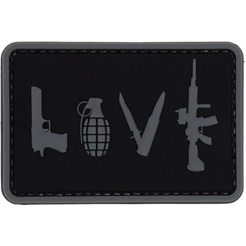 Love-Pistol, Grenade, Knife, Rifle\