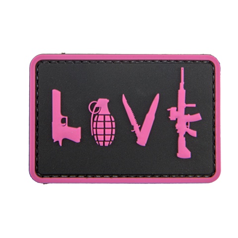 Love-Pistol, Grenade, Knife, Rifle\