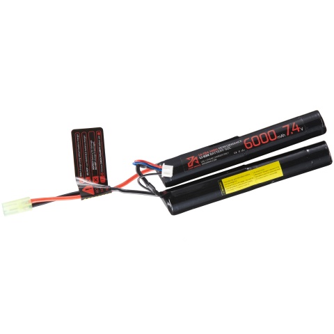 Zion Arms 7.4v 6000mAh Lithium-Ion Nunchuck Battery (Tamiya Connector)
