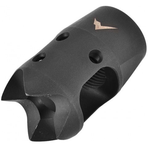 Rainier Arms PTS 14mm CCW Mini XT Airsoft Flash Hider - BLACK