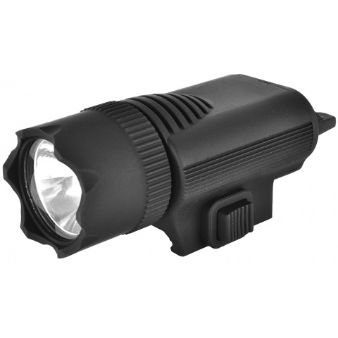 ASG Super Xenon 80 Lumen Tactical Rail Mounted Flashlight w/ Hat Clip