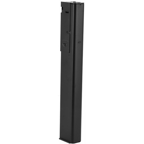 ICS Airsoft M3 Grease Gun Metal Mid-Cap 130rd Magazine - BLACK