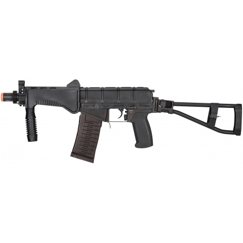 LCT Airsoft SR-3M Vikhr Assault Rifle AEG w/ Foldable Foregrip - BLK