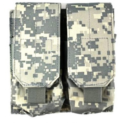 AMA MOLLE Double Airsoft Rifle Magazine Pouch - ACU