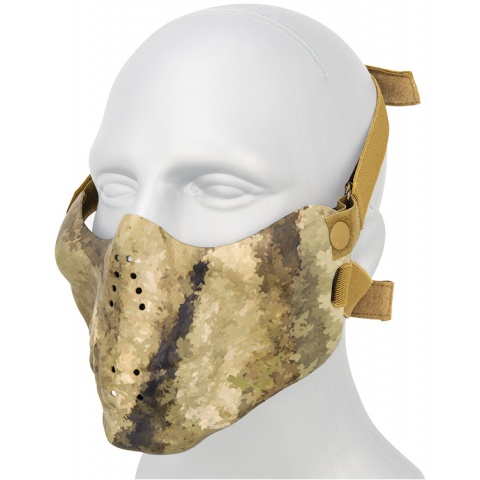 AMA Skull Lower Face Mask w/ Foam Padding - AT-AU
