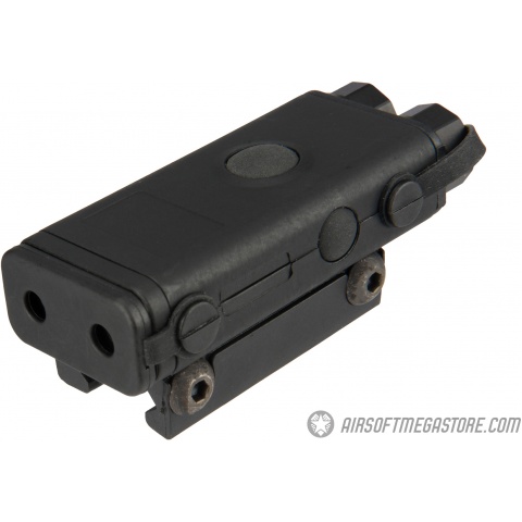 FMA PRO-LAS PEQ-10 Red Laser + LED Light - BLACK