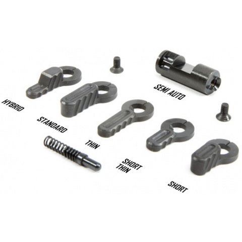 PTS Airsoft Ambidextrous Safety Selector Full Auto - Short Throw