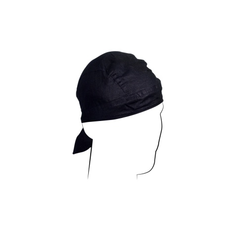 Zan Headgear Airsoft Cotton Headwrap Flydanna - BLACK