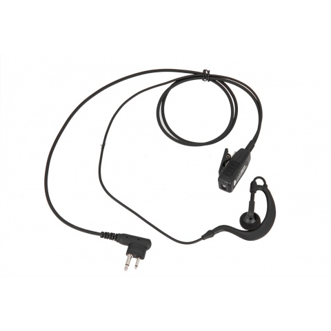 Code Red Watchman Lapel Soft Hook Microphone w/ PTT - MOTOROLLA 2 PIN