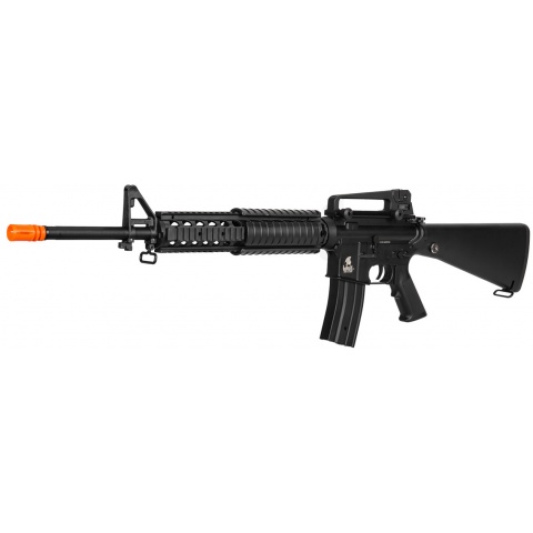 Lancer Tactical M4 AEG w/ Free Float Rail System - BLACK