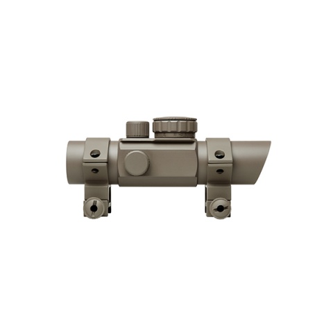 NcStar Airsoft 30mm Tube Reflex T-Style LED Optic - TAN