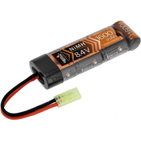 Lancer Tactical Airsoft NiMH 8.4V 1600 mAh Brick Battery